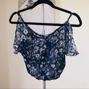 Hollister floral top